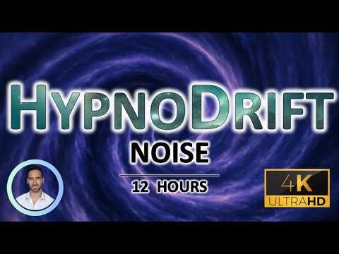 Calming HypnoDrift Sleep Noise | Deep Nervous System Relaxation Tones for Rapid Sleep | 12 Hours