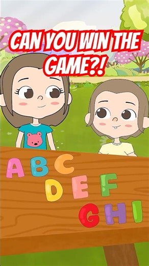 Harper and Roro's Letter Challenge - Who Wins? #alphabet #shorts