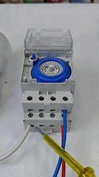 timer switch connection |timer switch settings |Mahmood kahrbai