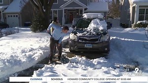Maryland digs out of early week storm