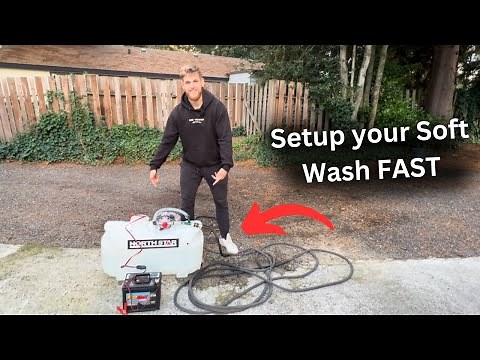 The Ultimate Soft Wash Setup You Can Build in 10 Minutes!