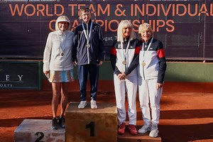 "We just love tennis": women's 75  players inspire in Antalya