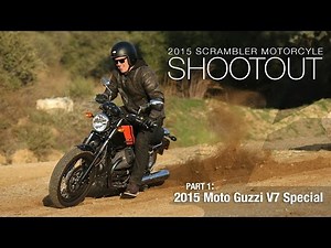 2015 Moto Guzzi V7 Special - Scrambler Shootout Part 1 - MotoUSA