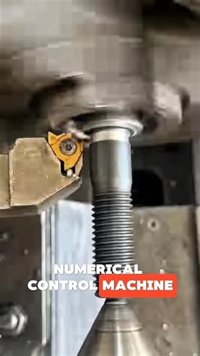 Thread Manufacturing Process on Computer Numerical Control Machines #engineering #mechanic