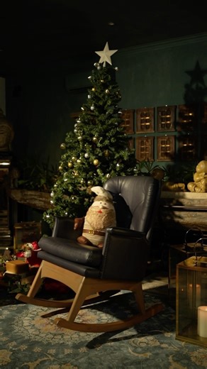 NIVASA on Instagram: "Under the Christmas tree’s soft, shimmering glow, the rocking chair sways to the season’s rhythm - gentle, joyful, and full of wonder. Settle in, breathe in the magic, and let Christmas unfold around you. Featured Here: Nightingale Rocking Chair For further assistance on personalised curation, design & styling you can book a consultation with our designers. Ph: +91 99588 27214 Address: Nivasa Delhi: 296-298 M.G. Road, Sultanpur, New Delhi Nivasa Mumbai: P22, 1st Floor, Ragh