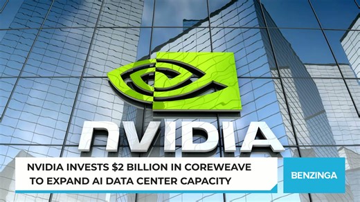 Nvidia invests in CoreWeave