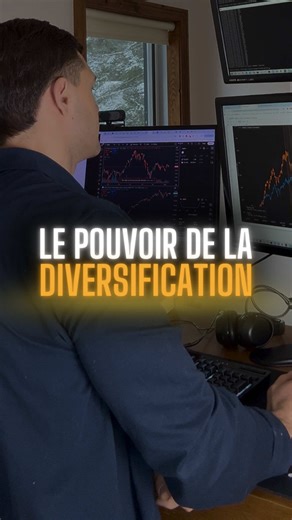 Le Pouvoir de la Diversification à la bourse avec un exemple chiffré 📈