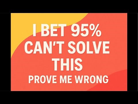 Solve this Tricky Puzzle | Quantitative Analysis Problem