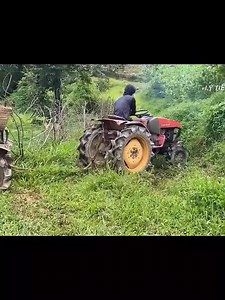 A girl rescue a tractor from forest. | Jcb Vlogs