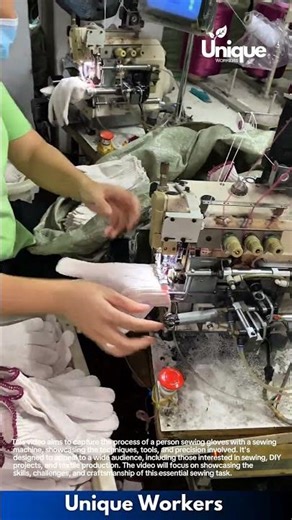 Sewing gloves: crafting perfect hand protection