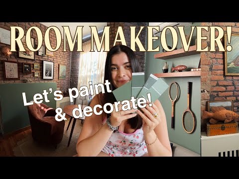 I can't believe I'm painting my apartment AGAIN! | Office + breakfast nook room makeover!