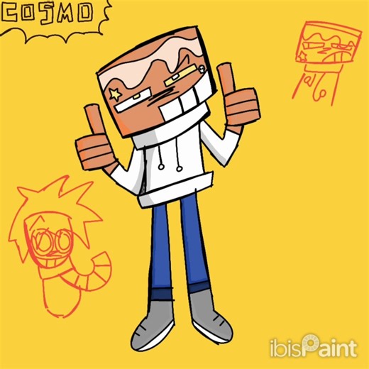 cosmo speed paint because yes but no #cosmo #sprout #dandysworld #drawing #speedpaint #roblox #ohyea