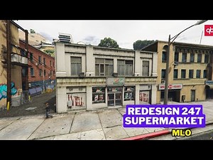 Redesign 24/7 Supermarket MLO | FiveM MLO | GTA 5 MLO | FiveM Shop Map | FiveM Interior [MLO]