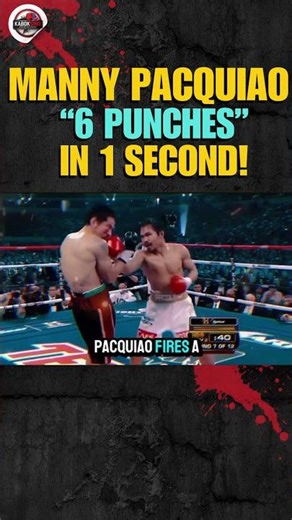 Pacquiao’s Insane Hand Speed Turned Margarito Into a Punching Bag