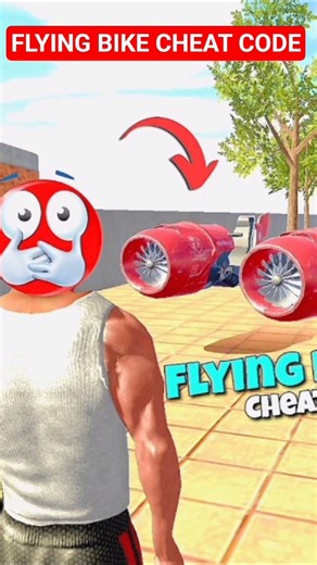 Hover Flying Bike Cheat Code 😲 Indian Bikes Driving 3d || #shorts​