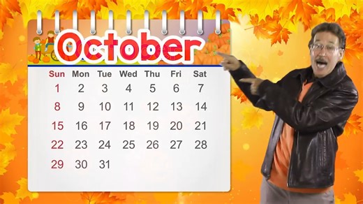 10October - Calendar Song for Kids - Jack Hartmann