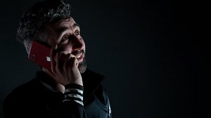 Man, Call, Happy. Free Stock Video