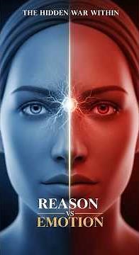 The Hidden War Inside Your Mind — Reason vs Emotion Explained #reason #emotion #mind