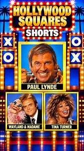 Hollywood Squares with PAUL LYNDE, TINA TURNER, WAYLAND & MADAME! ROCK stars, Navy Boys free Clinics