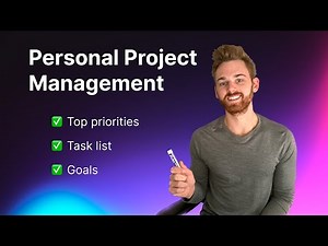 How to build a personal project management system