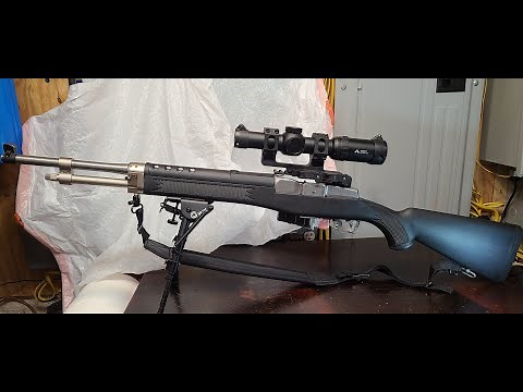 Ruger Mini-14 Harmonic Barrel Stabilizer & Adjustable Gas Block