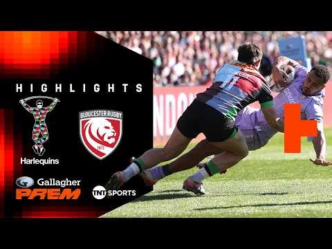 FIGHTING BACK! 👊 | Harlequins vs Gloucester | Gallagher PREM Rugby Highlights