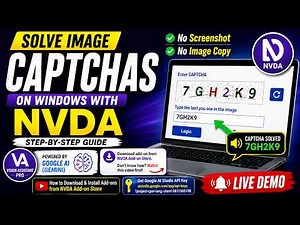 Solve Image CAPTCHAs on Windows with NVDA - Step-by-Step Guide