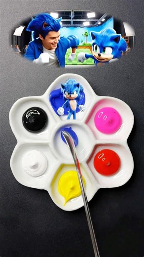 Sonic Characters Color Mixing 🥶 #sonic #sonicthehedgehog #sonicexe #sonic3 #sonicmovie #soniccolors