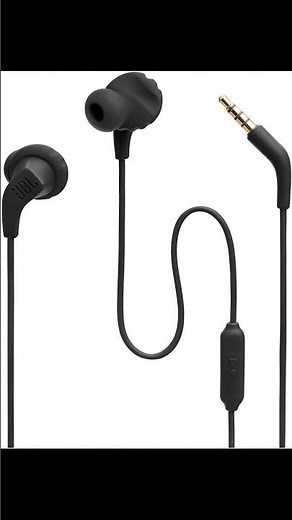 Waterproof Wired Sports Earbuds | JBL Endurance Run 2 for Gym & Runs