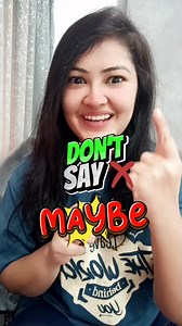 362K views · 9.3K reactions | Say goodbye to 'maybe' and sound...