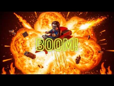 LEGO SWAT: MASSIVE EXPLOSION! 💥 Robot Destroyed | [LEGO Action Ep 8]