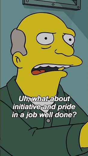 ”you’re working too hard” 😂 #thesimpsons