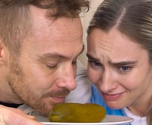 We Took on the Extreme Sour Pickle Challenge… Big Mistake? #Hypershot #Challenge #Hasbro #Games | Hasbro Games Play