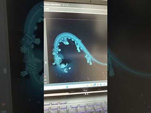 Website Dragon animation using HTML CSS and JavaScript Canvas