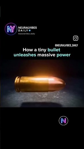 How a Bullet Actually Works Inside | Physics & Engineering Explained #shorts