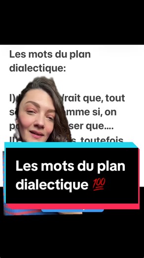Aujourd’hui on regarde les mots que vous devez utiliser dans votre plan dialectique en dissertation ! #study #studygram #studygrambr #studystudy #student