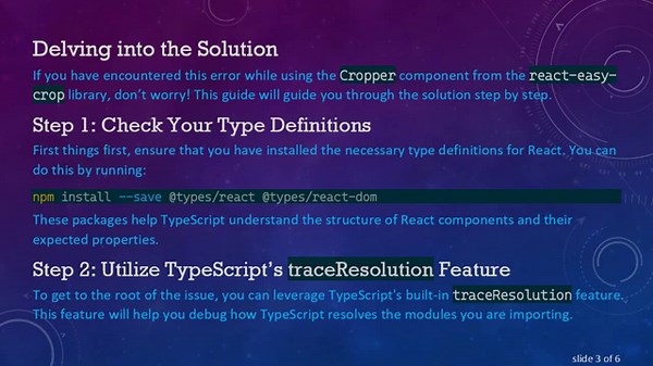 Resolving the JSX element class does not support attributes Error in React with TypeScript