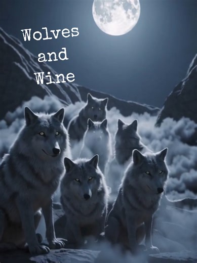 Wolves and Wine #wolves #wölfe #wolvesoftiktok #wolf #foryou #wald #viral #song #nature #mond #wald #fantasy #song