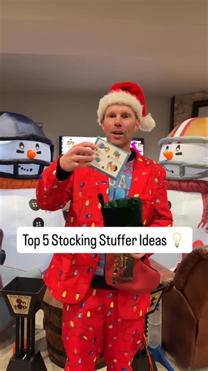 Tailgating Challenge ®️ on Instagram: "Top 5 stocking stuffer ideas 💡 Last minute stocking stuffer ideas: @shotgunroulette drinking game @ryobitoolsusa misting fan @southernrecipesmallbatch pork rinds @playgosports dualie flask @mopekaproductsllc propane sensor Hope these help! #stockingstufferideas #giftideas #christmascountdown"