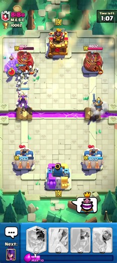 Using the right card in the right place 🔥 #clashroyale #supercell #gaming #games