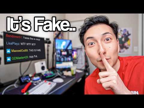 I PRE RECORDED My Entire Livestream..