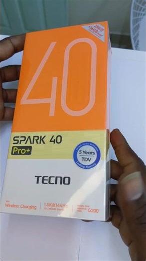 Unboxing Tecno Spark 40 Pro plus #unboxing #smartphone #tech #viral #video #viralshorts