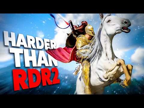 I Tried Taming a LEGENDARY White Horse… It Didn’t Go Well | Crimson Desert