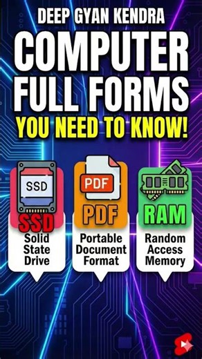 Computer GK – Full Forms जो Exam में आते हैं!