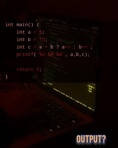 play with a post increment operator. #coding #programming #clanguage #viral