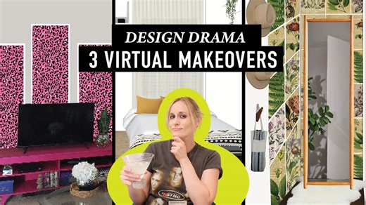 Deliver dramatic virtual makeovers for three real viewer spaces