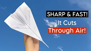 Create a High-Speed Paper Jet #SuperFastPaperJet #PaperJetDIY #SpeedyPaperPlane #DIYPaperJet #FastPaperPlane #CraftThatFlies #PaperRocket #ZoomCraft #JetSpeedPlane #PaperPlaneTutorial #OrigamiJet #HighSpeedCraft #DIYFlyer #CreativePaperJet #FoldAndFly | Juniors Art and DIY | Facebook