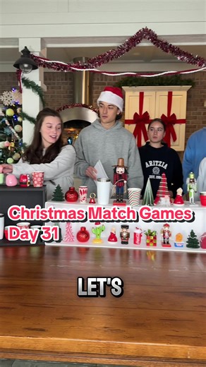 Christmas match games! Day 31! How long will it take to solve the ultimate 31 item match game?? #familygamenight #familyfun #holidaygames #christmasgames #matchgame