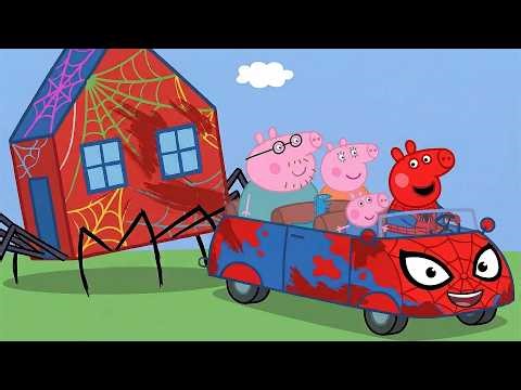 A Dragon in the House?! 🐉😲 Peppa's Fun Dragon Mask Prank! | Funny Peppa Pig Animation