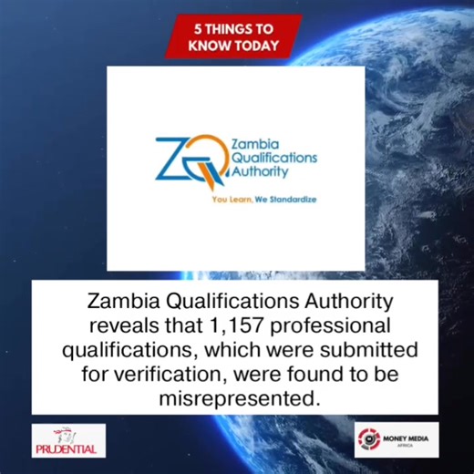 Airtel Zambia has scooped double honours at the Zambia Capital Market Awards winning Best Dividend Yield and Highest Dividend Per Share Awards. For more of business and sports news, follow FIVE THINGS TO KNOW TODAY... October 15, 2025 Your Daily Edge is brought to you by Prudential Zambia , in partnership with Money Media Africa — your trusted source for timely and relevant business stories. 📲 Subscribe on WhatsApp: Text “FTTKT” to 260 967 865 040 | Smart Eagles